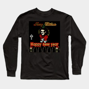 Reaper christmas Long Sleeve T-Shirt